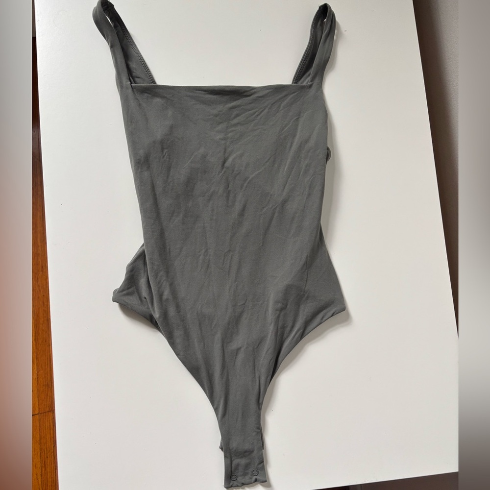 Skims Square Neck Bodysuit - Size XS